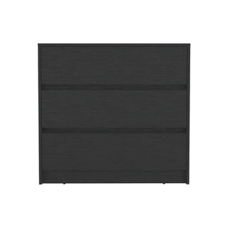 Dresser Maldus, Three drawers -Black