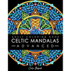 Celtic Mandalas - Advanced - adult coloring book: 50 pages of detailed Celtic designs to color, 8.5"x11" - Paperback