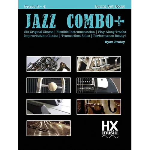 Jazz Combo+ Drum Set Book 1 - Paperback