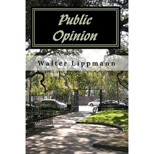 Public Opinion - Paperback