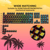 XVX IMD MIAMI Pattern Shine-Through OEM Profile 118-Key Keycap Set