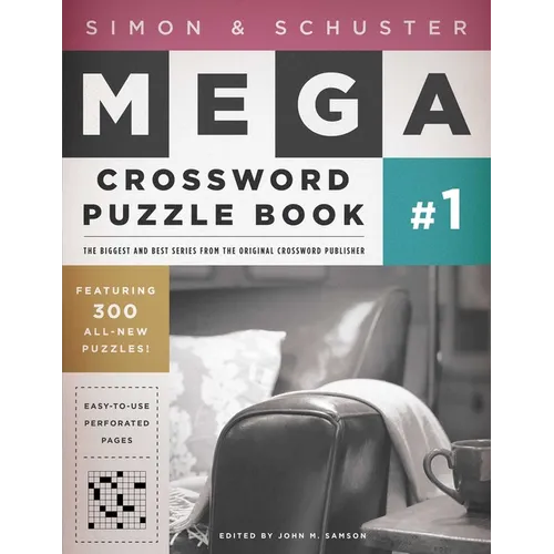 Simon & Schuster Mega Crossword Puzzle Book #1 - Paperback