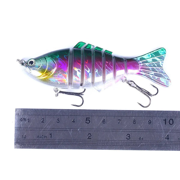 10cm 15.6g Sinking Wobblers 7 Segments