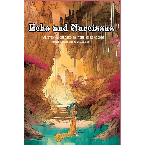 Echo and Narcissus - A Greek Myth Graphic Novella Powered by AI - Paperback