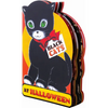 Black Cats at Halloween Shape Book - Paperback