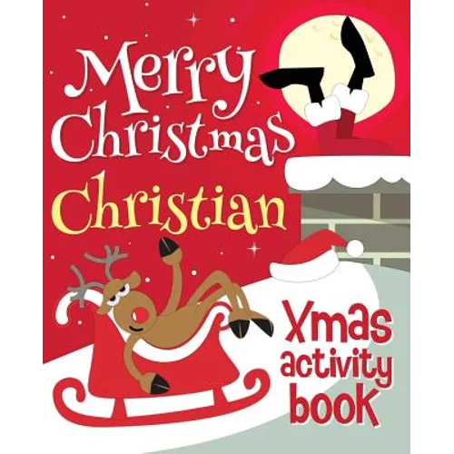 Merry Christmas Christian - Xmas Activity Book: (Personalized Children's Activity Book) - Paperback
