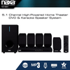 Naxa 5.1 Channel Home Theater DVD & Karaoke Speaker System - Refurbished
