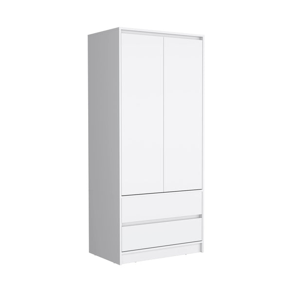 Lewes 2 Piece Bedroom Set, White