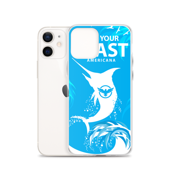 Find Your Coast® Americana Fishing iPhone Case