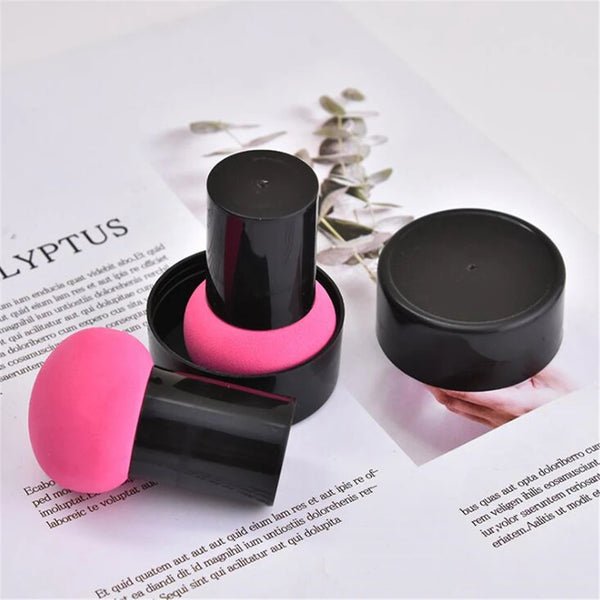 Mushroom Head Makeup Sponge Cosmetic Puff Makeup Blender With Box Foundation Sponge for Make Up спонж для макияжа Beauty Tools