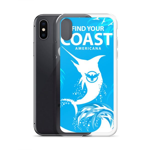 Find Your Coast® Americana Fishing iPhone Case