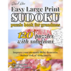 David Karn Easy Large Print Sudoku Puzzle Book for Grandmas: 120 Puzzles With Solutions - Improve your memory, delay dementia, reduce risk of Alzheime - Paperback