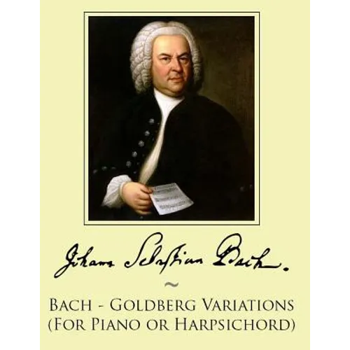Bach - Goldberg Variations (For Piano or Harpsichord) - Paperback