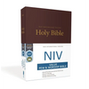 NIV, Value Pew and Worship Bible, Hardcover, Burgundy - Hardcover