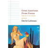 Great American Prose Poems: From Poe to the Present - Paperback