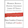 Transparency: How Leaders Create a Culture of Candor - Paperback