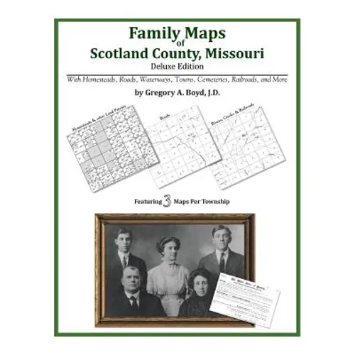 Family Maps of Scotland County, Missouri - Paperback