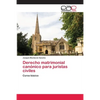 Derecho matrimonial canónico para juristas civiles - Paperback