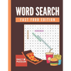 Fast Food Word Search: Large Print Word Search Puzzle Book for Adults and Kids, 30+ Fun Fast Food Themed Word Find Activities with Solutions - Paperback