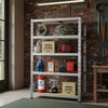 Heavy Duty Metal Garage Shelving Rack 2000lbs 4/5/6-Tier Steel Shelf 60"/72"/84"