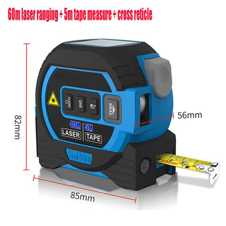 Buy 60m-laser-tape-blue 3 in 1 Laser Tape Measure