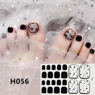 Buy h056 22Tips/Sheet Toenail Sticker