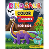 Dinosaur Color by Number Activity Book for Kids: Animal Color by Number Book for Kids Ages 4-8 - Paperback