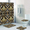 Modern Geometric Shower Curtain Set