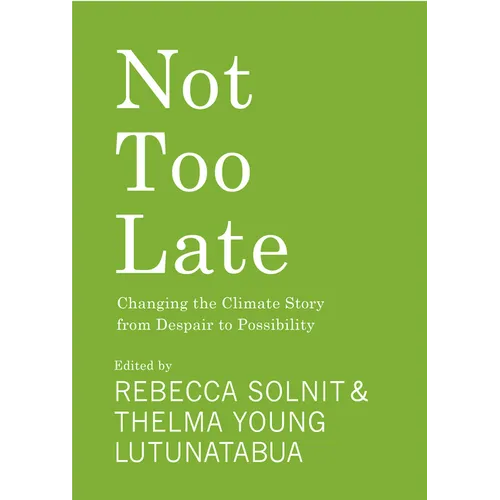 Not Too Late: Changing the Climate Story from Despair to Possibility - Hardcover