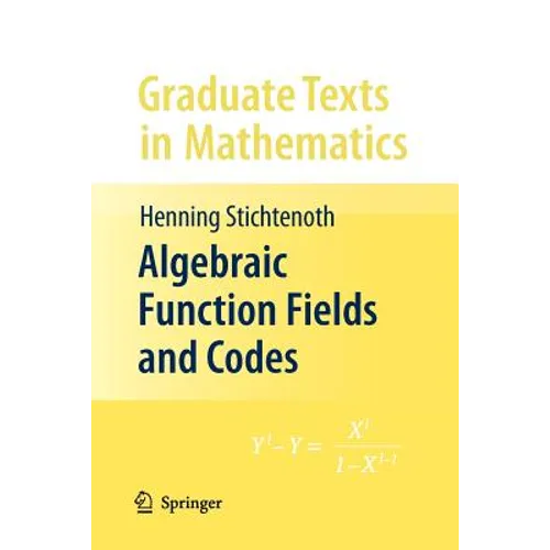 Algebraic Function Fields and Codes - Paperback