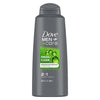 Dove Men + Care Fortifying 2-In-1 Shampoo And Conditioner Fresh And Clean With Caffeine For Everyday Care Helps Strengthen And Nourish Hair 20.4 Oz