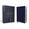 Niv, Thompson Chain-Reference Bible, Large Print, Leathersoft, Navy, Thumb Indexed, Red Letter, Comfort Print - Imitation Leather