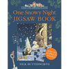 One Snowy Night Jigsaw Book - Board Book
