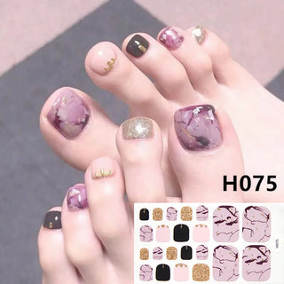 Buy h075 22Tips/Sheet Toenail Sticker