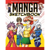 Manga Sketchbook: Learn to Draw 18 Awesome Characters Step-By-Step - Paperback