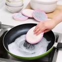 5Pcs Double Side Dishwashing Sponge Dish