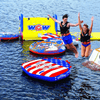 WOW Watersports Born to Ride 3 Person 3P Towable with Soft Top and EZ Tow