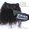 Kinky Curly Clip in Hair Extensions