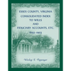 Essex County, Virginia Consolidated Index to Wills and Fiduciary Accounts, Etc., 1692-1903 - Paperback
