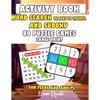 Activity Book Word Search Places to Travel and Sudkou 80 Puzzle Games Large Print Teens and Adults: English Version Large Print - Paperback