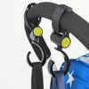 2 PCS/LOT Baby Stroller Accessories Hook Multifunction Baby Stroller Black High Quality Plastic Hook