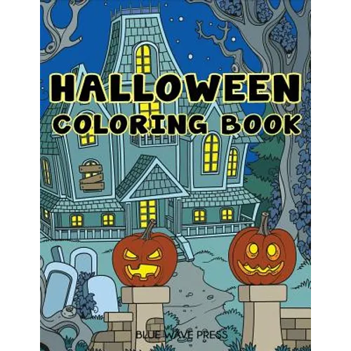 Halloween Coloring Book - Paperback