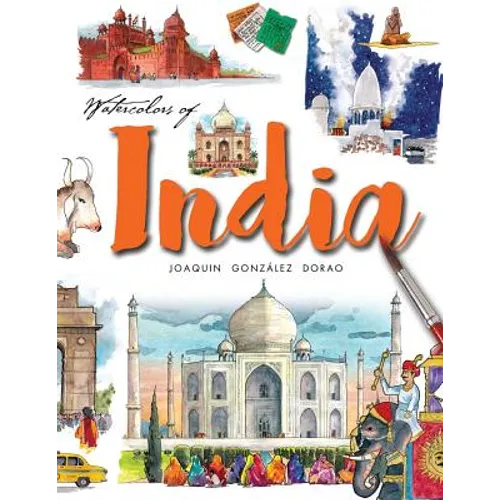 Watercolors of India - Paperback