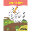 Dot To Dot Books For Kids Ages 4-8: Activity books Dots for Kids Age 3, 4, 5, 6, 7, 8: letters, numbers, shapes, animals and more to fill in and color - Paperback