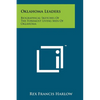 Oklahoma Leaders: Biographical Sketches of the Foremost Living Men of Oklahoma - Paperback