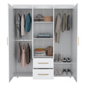 Armoire Elma, Bedroom, White