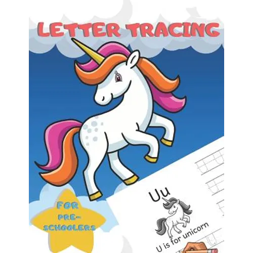 Letter Tracing for Preschoolers: Handwriting Practice Alphabet Workbook for Kids Ages 3-5, Toddlers, Nursery, Kindergartens, Homeschool - Learning to - Paperback
