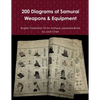 200 Diagrams of Samurai Weapons & Equipment - Paperback