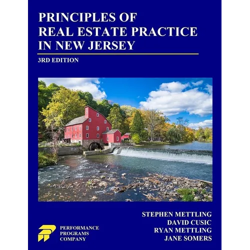 Principles of Real Estate Practice in New Jersey: 3rd Edition - Paperback