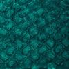 DaDa Bedding Emerald Green Blue Faux Fur Sherpa Throw Blanket